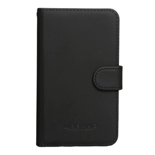 Puzdro Urbane Book Uni veľkosť (5,8" - 6,2") - čierne