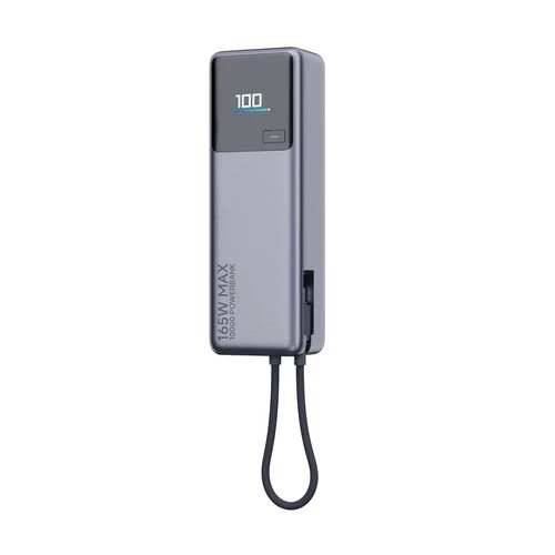 Xiaomi Powerbanka 165W 10000mAh s Integrovaným USB-C Kabelem Gray