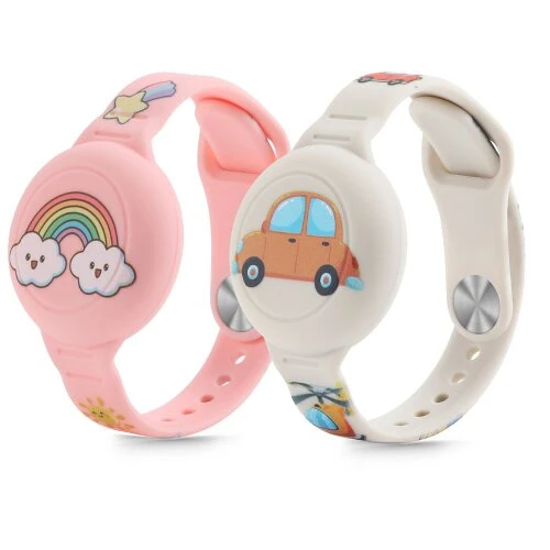 Puzdro Tech-Protect Smooth For Kids Apple AirTag 1/2, 2 ks - farebné