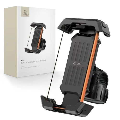 Univerzálny držiak na bicykel/motocykel Tech-Protect V6 - čierny