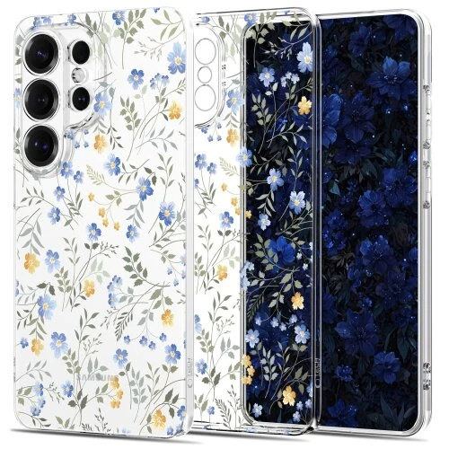 Puzdro Tech-Protect Flexair Galaxy S26 Ultra - spring flowers