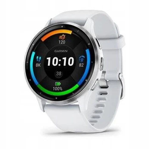 Garmin Venu 3 45mm Whitestone/Silver Strieborné - Trieda C
