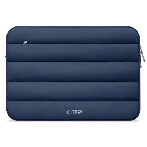 Puzdro Tech-Protect Fluffy na notebook 15-16" - tmavomodré