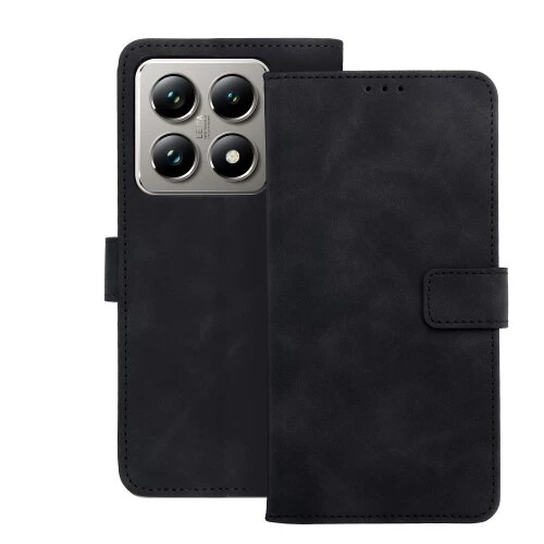 Puzdro Tender Book Xiaomi 14T Pro - čierne