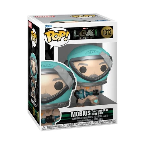 Funko POP! 1313 Marvel Loki Season 2-Mobius (TVA Temporal Core Suit)