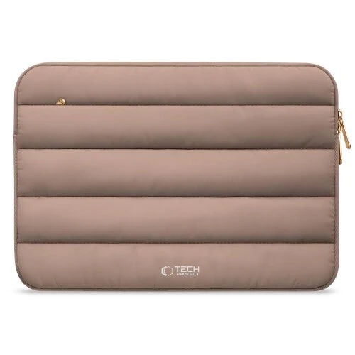 Puzdro Tech-Protect Fluffy na notebook 13-14" - walnut