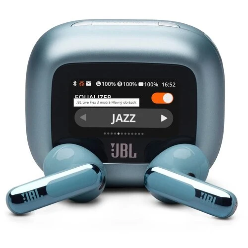 JBL Live Flex 3 modré