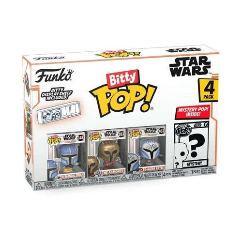 Funko Bitty POP: Mandalorian - Heavy Mandalorian 4PK