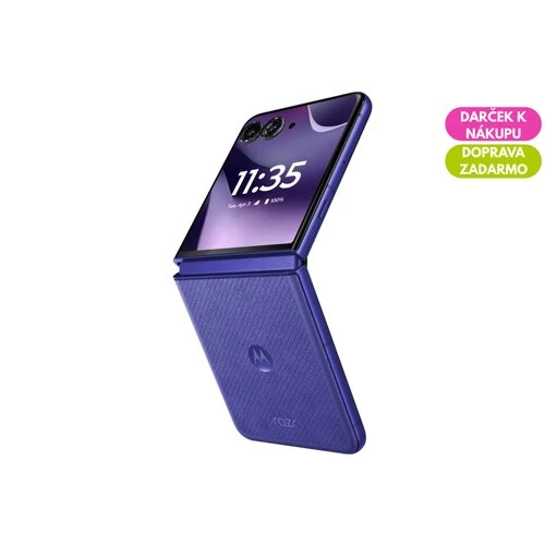 Motorola Razr 70 Ultra 16GB/512GB PANTONE Orient Blue (Alcantara) Modrá - Darčeky zdarma