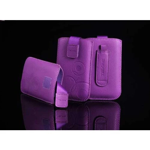 PUZDRO DEKO 1, fialová pre LG L7 / Nokia 510 / 820 / 900 / Samsung Galaxy i9100 / Sony Xperia lt26i / lt30p