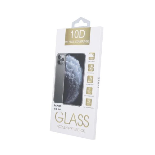 Ochranné sklo 10D Samsung Galaxy A41, celotvárové - čierne
