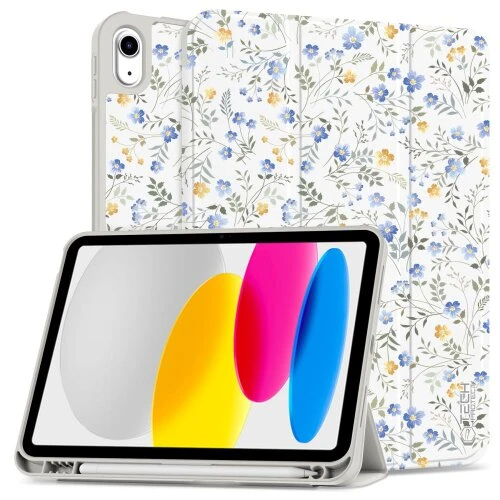 Puzdro Tech-Protect SC Pen iPad 10.9" 10 (2022)/11" 11 (2025) - spring flowers