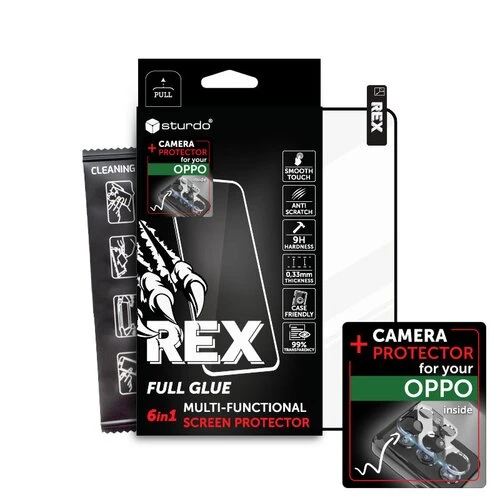 Oppo  A98 5G Sturdo REX 6in1 FULL GLUE+Camera