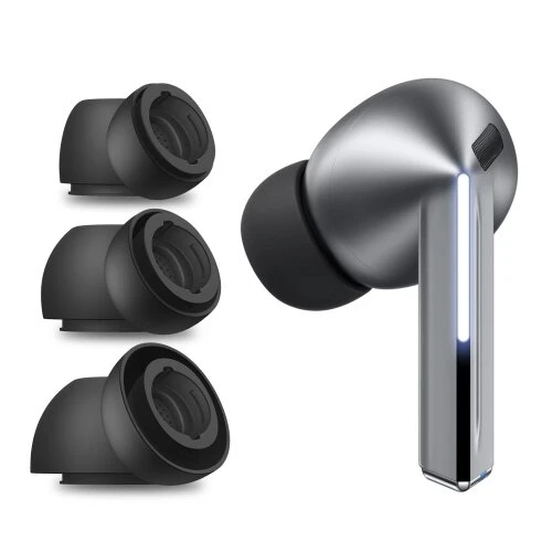 Náhradné nadstavce do uší Tech-Protect Samsung Galaxy Buds 3 Pro/4 Pro, 3 ks - sivé