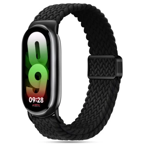 Remienok Tech-Protect Nylonmag Xiaomi Smart Band 8/9/10/NFC - čierny