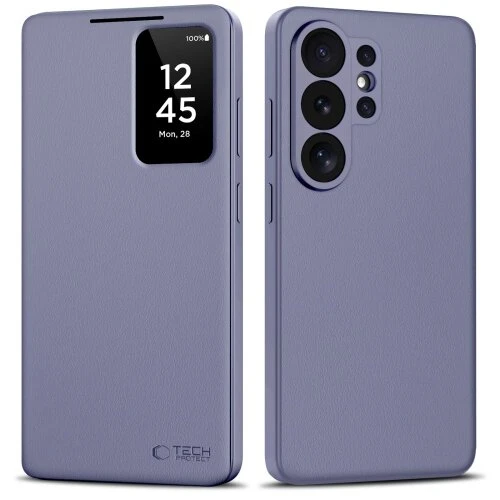 Puzdro Tech-Protect Smart Book Galaxy S26 Ultra - fialové