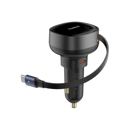 Baseus Enjoyment Pro Nabíječka do Auta USB-C 60W Cluster Black