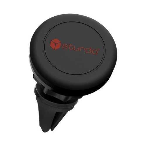 Sturdo mini magnetický držiak do ventilačnej mriežky, čierny
