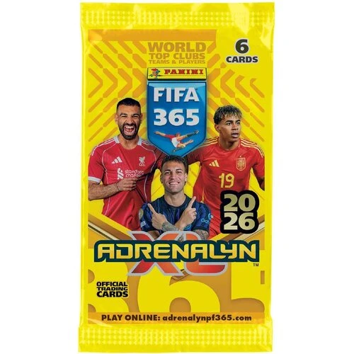 Panini FIFA 365 2026/2027 - ADRENALYN Karty