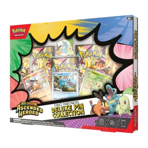 Pokémon TCG: ME02.5 Ascended Heroes - First Partner Deluxe Pin Collection