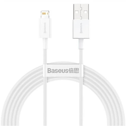 Baseus CALYS-C02 Superior Fast Charging Kabel Lightning 2.4A 2m White