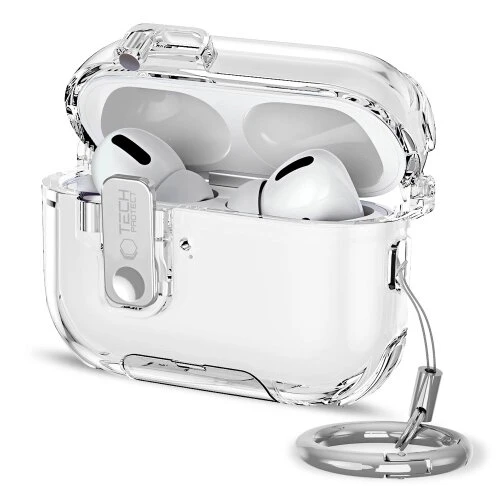 Puzdro Tech-Protect Bounce Pro Apple AirPods Pro 3 - transparentné