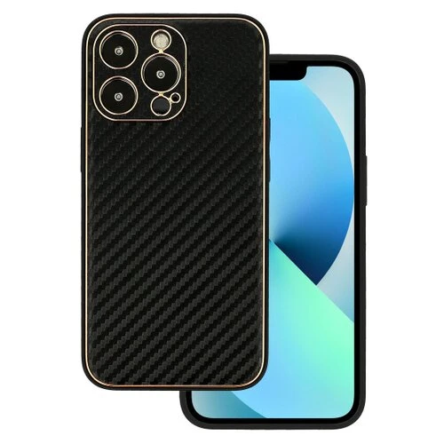 Puzdro Tel Protect Carbon Xiaomi Redmi Note 11 Pro 4G/5G - čierno zlaté