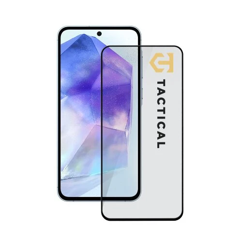 Ochranné sklo Tactical Glass Shield 5D Samsung Galaxy A55 5G - čierne