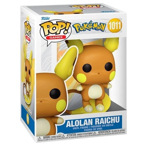 Funko POP! 1011 Pokémon Alolan Raichu