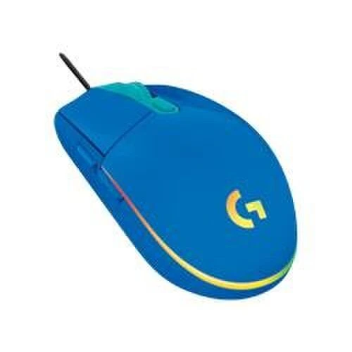 Logitech G102 LIGHTSYNC - herná myš, USB - modrá