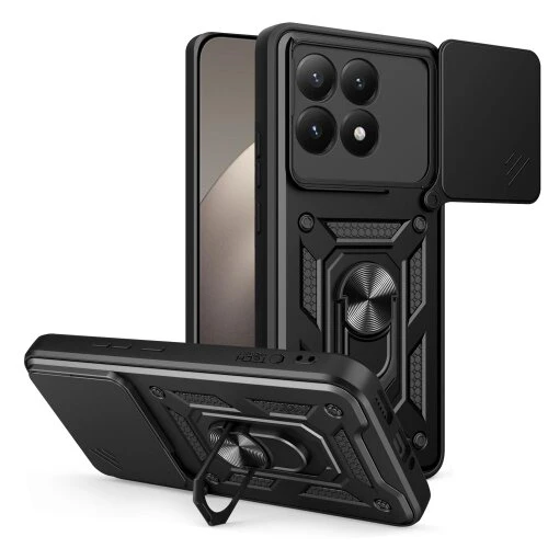 Puzdro Tech-Protect Camshield Pro Xiaomi 15T - čierne