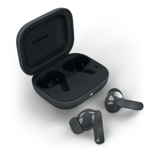 Motorola Moto Buds Bass Bezdrátová Sluchátka Dark Shadow