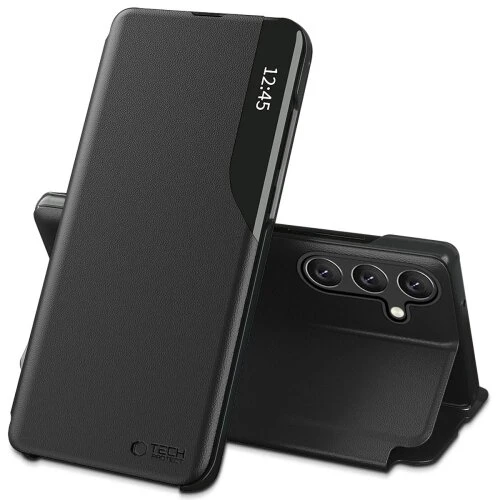 Puzdro Tech-Protect Smart View Galaxy A37 5G - čierne