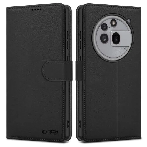 Puzdro Tech-Protect Book Nothing Phone 3a Pro - matné čierne