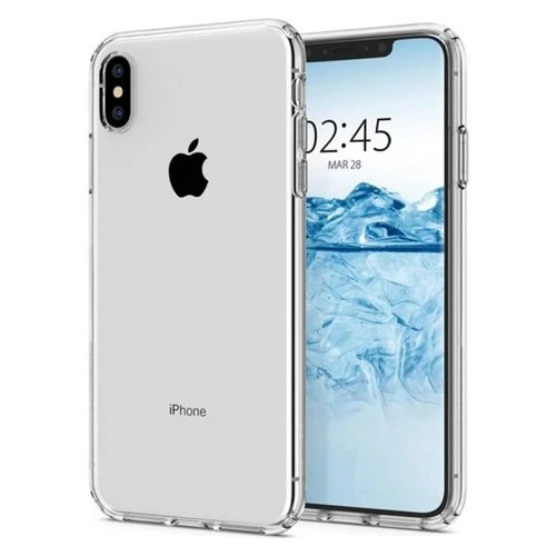 Puzdro NoName Ultratenké 0,5mm iPhone X/XS  - Transparentné
