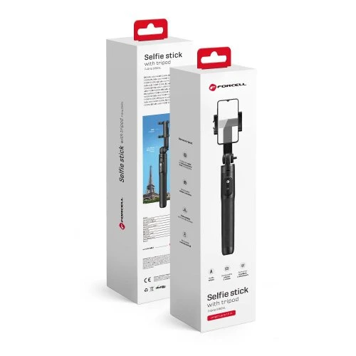 Forcell F-Grip S150XL selfie tyč/tripod - čierna