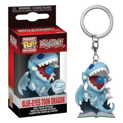 Funko POP! Keychain:YGO - Blue-Eyes ToonDragon