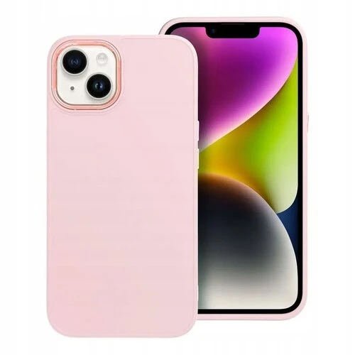 Puzdro Frame TPU iPhone 13 - ružové