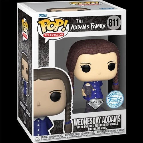 Funko POP! 811 Wednesday Addams The Addams Family Special Edition Diamond Collection