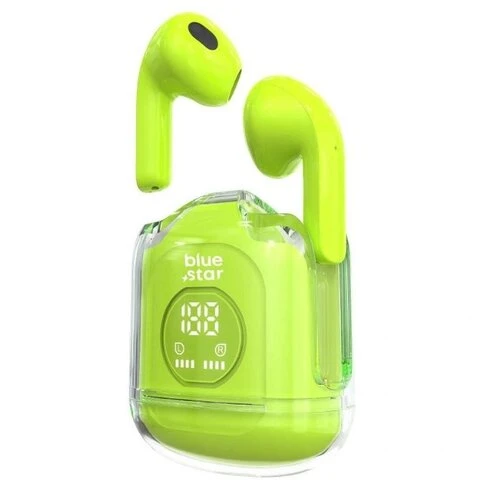 Sluchadlá Bluetooth Blue Star TWS Fi22 - Zelené