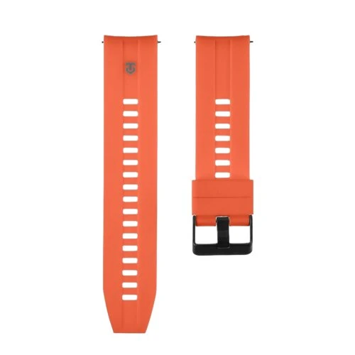 Tactical Quick Release Silikonový Řemínek 24mm Orange