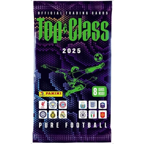 Futbalové karty PANINI TOP CLASS 2025 - booster