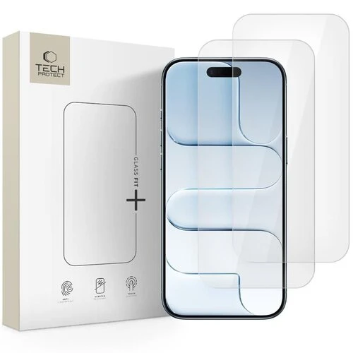 Ochranné sklo Tech-Protect Glass Fit+ iPhone Air, 2 ks