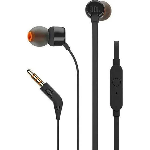 JBL T110  Káblové Slúchadlá Čierne