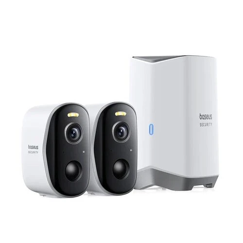 Baseus Security N1 Outdoor Camera 2K 2-Cam Kit White