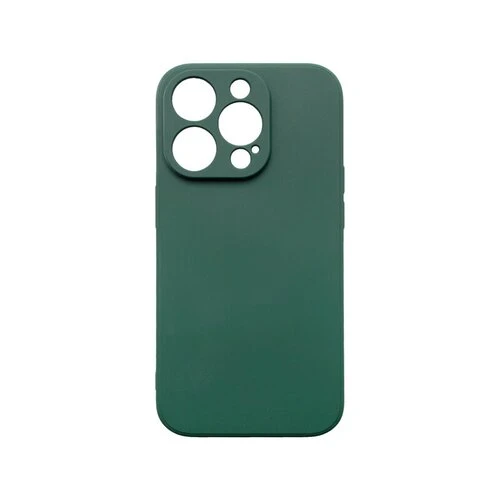 mobilNET silikónové puzdro iPhone 15 Pro Max, tm.zelené (Fiber)