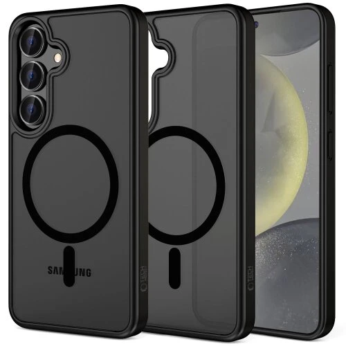 Puzdro Tech-Protect Magmat Magsafe Galaxy S25 FE - matné čierne