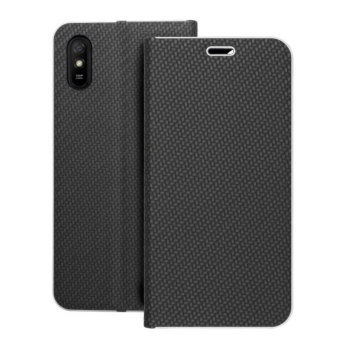 LUNA Book Carbon for Xiaomi Redmi 9AT / Redmi 9A black
