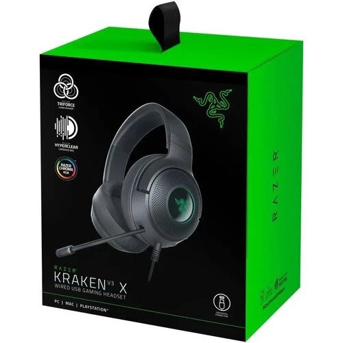 Razer Kraken V3 X USB, herné slúchadlá