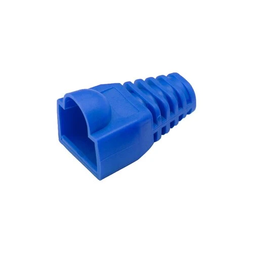 mobilNET Krytka pre LAN konektor RJ45, 10ks, modrá